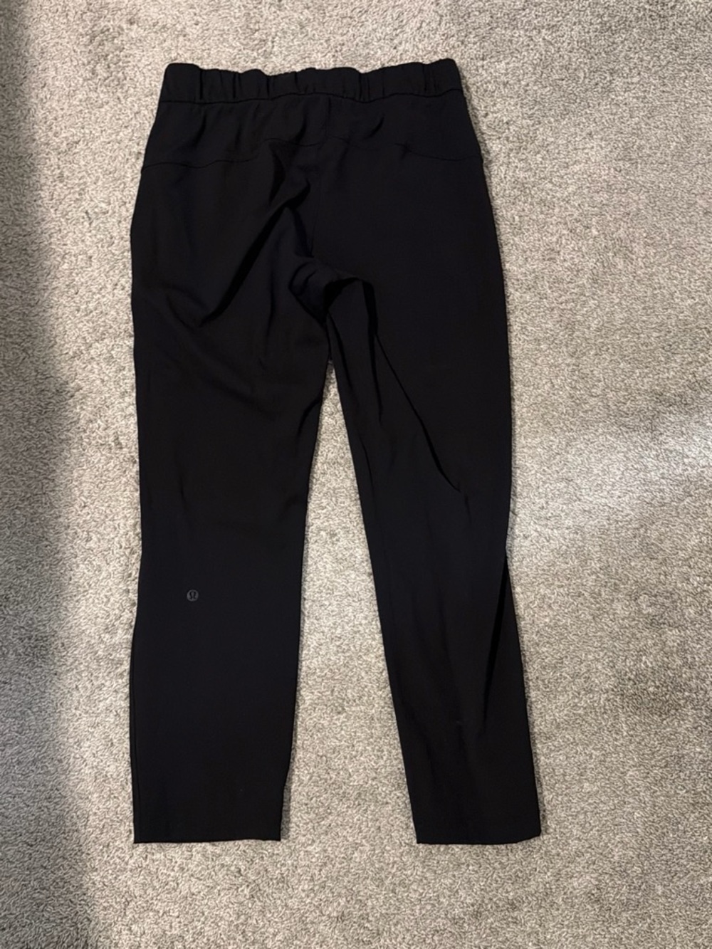 lululemon athletica Black Straight-Leg Athletic Pants
